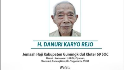 Jamaah Haji Gunungkidul Wafat di Makkah: Alami Pneumonia, Dimakamkan di Al Sharayea