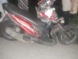 Motor Gadis Cantik Ini Ringsek Tabrak Bokong Bus yang Berhenti di Lampu Merah Jodog Bantul