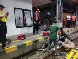Buruh Freelance Ekspedisi Tertemper KRL di Stasiun Lempuyangan, Terseret 15 Meter Saat Menyeberang Rel