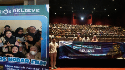 Film Believe Tayang Serentak 24 Juli 2025, Ethos Gelar Nobar di Tiga Kota Bangkitkan Nasionalisme Anak Muda