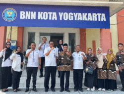 Kuatkan Upaya P4GN, BNN Kota Yogyakarta dan Kemenag Kota Yogyakarta Menandatangani Perjanjian Kerja sama