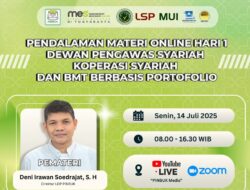Uji Kompetensi dan Sertifikasi DPS Koperasi Syariah dan BMT Berbasis Portofolio: Meneguhkan Langkah, Membangun Ekosistem Ekonomi Syariah yang Inklusif dan Profesional