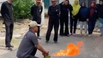 Pemadam Kebakaran Berbasis Komunitas, Ibu Rumah Tangga Kampung Mas Bumijo Yogyakarta Jadi Garda Terdepan