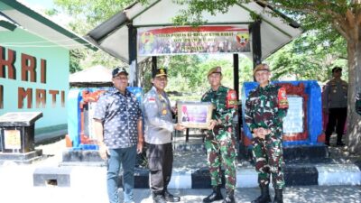 Stabilitas Perbatasan Jadi Prioritas, Kapolda NTT Rudi Darmoko Lakukan Sinergi TNI-Polri di Tapal Batas