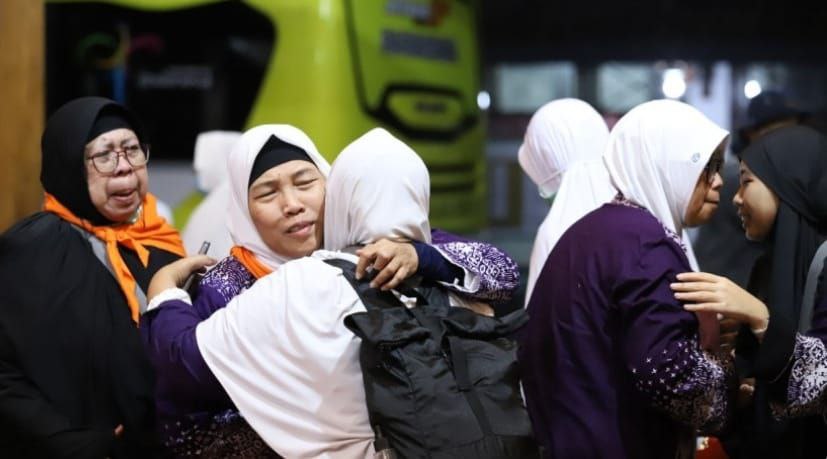 Kepulangan Jamaah Haji Bantul