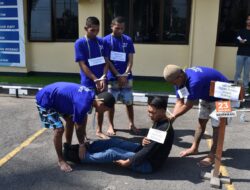 Rekonstruksi Kasus Wahyu: Korban Dipaksa Akui Curi Motor, Dihajar hingga Kehilangan Nyawa