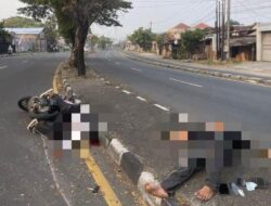 Motor Hantam Pembatas Jalan Ringroad Selatan Bantul, Pembonceng Kehilangan Nyawa Seketika