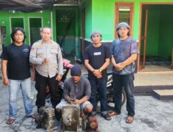 Polsek Ponjong Ringkus Pencuri Peralatan Pabrik Pasir Kucing yang Jual Hasil Curian di Facebook
