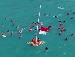 Upacara Bendera di Tengah Laut Pantai Baron, Kasatpol PP DIY: Sesuai Visi Gubernur, Tapi Masih Ada Pantai yang Belum Terkelola