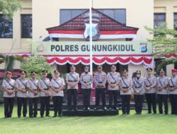 Kapolres Gunungkidul Pimpin Serah Terima Jabatan PJU dan Kapolsek, Wajah Baru Polres Siap Majukan Keamanan Daerah