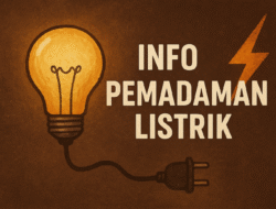Jadwal Pemadaman Listrik di Gunungkidul, Kulonprogo, dan Sleman pada Kamis 14 Agustus 2025