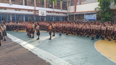 SMP Maria Goretti Semarang Gelar Perayaan Hari Pramuka dan HUT ke-80 RI