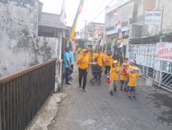 Sambut Dirgahayu RI, Warga RW 05 Kelurahan Kricak Kemantren Tegalrejo Kota Yogya Adakan JJP