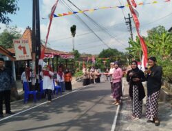 Kebersihan, Kemeriahan, Kekompakan dalam HUT ke-80 RI di Jatisawit Sleman