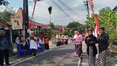 Kebersihan, Kemeriahan, Kekompakan dalam HUT ke-80 RI di Jatisawit Sleman