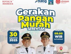 Gerakan Pangan Murah Sleman, 30 Agustus 2025: Beras hingga Minyak Goreng