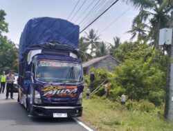 Melaju Kencang, Remaja Asal Wates Seruduk Truk di Jalan Daendels Kulon Progo