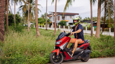 Motor di Gunungkidul