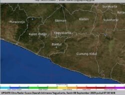 Suhu Hangat Senin 8 September, BMKG Peringatkan Gelombang Tinggi di Laut Selatan Yogyakarta