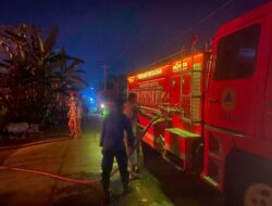 Gudang Rosok di Bantul Hangus Terbakar, Api Bermula dari Bakaran Sampah, Kerugian Capai Rp150 Juta