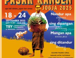 Pasar Kangen TBY 2025: Terdapat 218 Pedagang Hasil Kurasi 1.136 Pendaftar