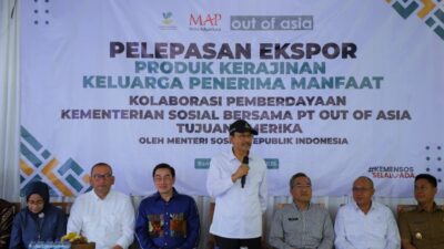 Dari Bantul ke Amerika: Naik Kelas, Gus Ipul Lepas Ekspor Produk Kerajinan KPM