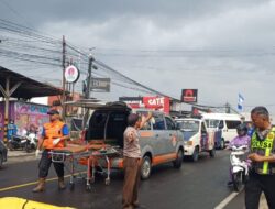 Oleng Saat Mendahului Kendaraan, Perawat Asal Gunungkidul Dihantam Truk Box di Banguntapan