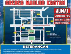 Penutupan Jalan Grebeg Maulud di Kraton Jogja Sampai Jam Berapa? Ini Rutenya