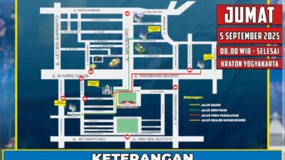 Penutupan Jalan Grebeg Maulud di Kraton Jogja Sampai Jam Berapa? Ini Rutenya