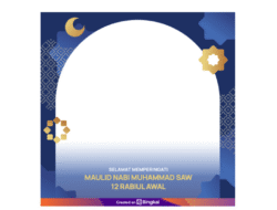 Twibbon Maulid Nabi 2025, Link Download Gratis Cocok untuk Update Status WA, IG, hingga FB