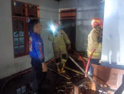 Kebakaran Tengah Malam di Dlingo Hanguskan Rumah Warga, Kerugian Ditaksir Rp25 Juta
