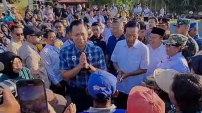 AHY Resmikan Bantuan Sumur Bor di Gunungkidul, Mampu Memompa 50 Liter Air Per Detik