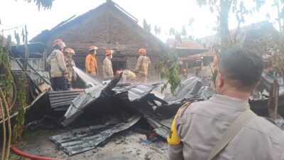 Diawali Bunyi Ledakan, Kamar Warga Sewon Bantul Terbakar, Motor dan BPKB Ludes
