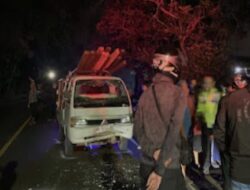 Motor Vario Tabrak Mitsubishi Colt di Tikungan Patuk, Dua Pengendara Luka dan Kendaraan Ringsek