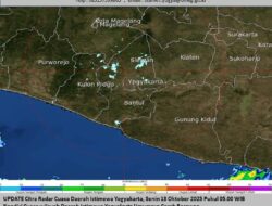 Potensi Hujan Deras dan Angin Kencang Senin, 13 Oktober 2025, Warga Diminta Waspada Perubahan Cuaca Ekstrem