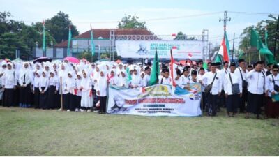 Peringatan Hari Santri, Bantul Gema Resolusi Jihad: Ribuan Santri Padati Paseban, Kobarkan Semangat Kebangsaan