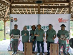 Meriahkan HUT ke-74 Humas Polri, Bidang Humas Polda DIY Gelar Mancing Bersama Wartawan