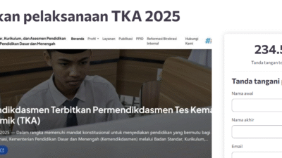 Viral Petisi Pembatalan TKA SMA 2025, Link Akses dan Isinya