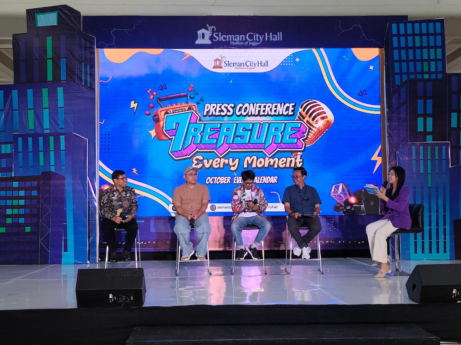 Sleman City Hall rayakan ulang tahun ke-7 bertema “7reasure Every Moment” dengan berbagai acara sepanjang Oktober 2025, mulai dari kejuaraan skating, parade fashion, hingga Jogja Ekraf Week yang mendukung kreator dan UMKM lokal.