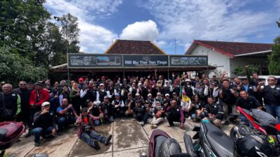 Sempat Diguyur Hujan, P3J Touring Nasional de Gunungkidul Berlangsung Sukses