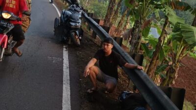 Nekat Dahului Truk di Jalan Menikung, Dua Motor Adu Banteng di Jalan Jogja–Wonosari