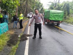 Tabrak Samping Bak Truk di Pertigaan, Ibu Muda Pembonceng Motor Meregang Nyawa di Jalan Daendels Wates