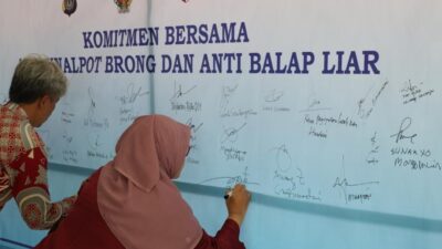 Deklarasi Kampung Tertib Lalu Lintas