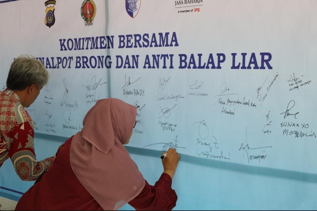 Deklarasi Kampung Tertib Lalu Lintas