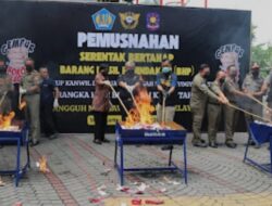 Bea Cukai Musnahkan Barang Sitaan Rp2,53 Miliar, Negara Tegaskan Perang terhadap Perdagangan Ilegal