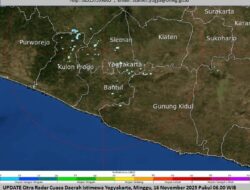 BMKG DIY Minta Warga Waspada: Awan Tebal, Hujan Lebat, dan Angin Kencang Siap Menguji Yogyakarta Minggu (16/11)