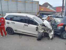 3 Mobil Tabrakan Beruntun di Jalan Parangtritis, Pengemudi Mengantuk Jadi Pemicu Utama