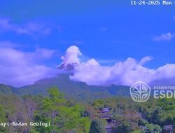 Gunung Merapi Luncurkan Awan Panas Guguran 1.500 Meter, BPPTKG Sebut Suplai Magma Masih Berlangsung