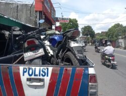 Motor Sport Hajar Matik di Jalan Bantul, Dua Pengendara Luka dan Dilarikan ke RS PKU Muhammadiyah Bantul