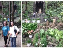Taman Doa Maria Bunda Gereja Jurang Metes Hening dan Teduh